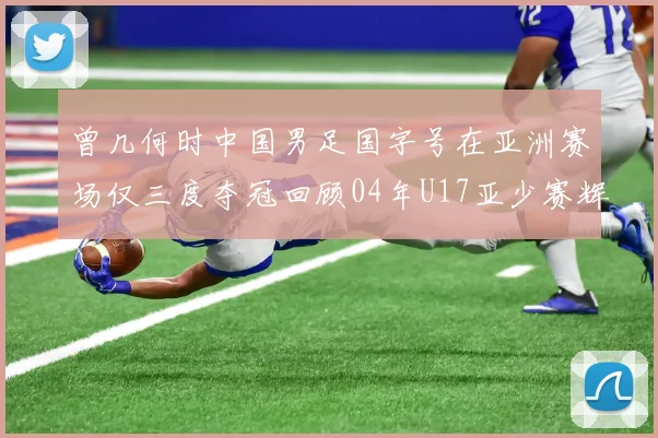 曾几何时中国男足国字号在亚洲赛场仅三度夺冠回顾04年U17亚少赛辉煌时刻